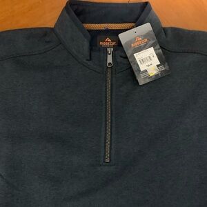 Ridgecut Navy Quarter-Zip Pullover